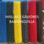 Rollos de mallas en diferentes colores y calibres