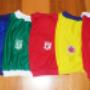 Camisetas de futbol para perros