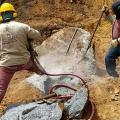 Demolición de roca