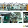 Subido por visitante en 5/03/2017 - Equintec fabricación línea de pintura líquida con transportador aéreo en Colombia