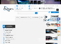 Sitio web de Tienda Exonica