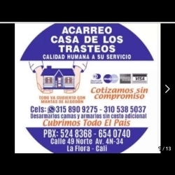 ACARREO CASA DE LOS TRASTEOS