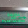 AVISO  O  SEÑAL SALIDA  DE EVACUACION  LED