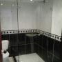 División para baño batiente