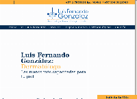 Sitio web de Dr. Luis Fernando González
