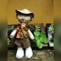 muñeca de tela tipo Waldorf -caracterizado