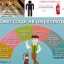 recomendaciones de como colocar un extintor