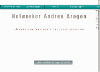 Sitio web de Networker Andrea Aragon Cosmeticos Oriflame