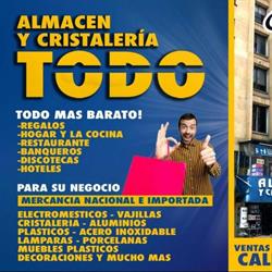 Almacén Todo Cristalería