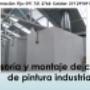 Cabinas de pintura industrial, automotriz, muebles, artesanías ó flores.