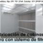 Cabinas de pintura industrial, automotriz, muebles, artesanías ó flores.