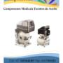 Compresores dari italiano Medicair sin Exentos de Aceite