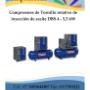 Compresores de Tornillo dari italiano rotativo de inyección de aceite DBS 4-5.5-kW