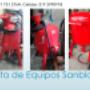 Equipo para sanblastiar