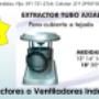 Extractor Centrifugo tipo tubo axial para cubierta o tejado