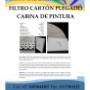 FILTRO CARTON PLEGADO CABINA PINTURA