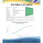 FILTRO LAVABLE