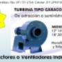 Turbina tipo caracol de extracción