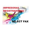 IMPRESORAS Y REGISTRADORAS SELECT - FAX