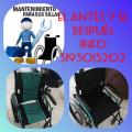 REPARACION Y MANTENIMIENTO DE SILLA DE RUEDAS