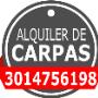Alquiler de Carpas