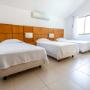 Habitaciones de acomodación amplia ofreciendo el descanso perfecto para cada uno de tus acompañantes