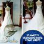 Lavado de vestido de novia