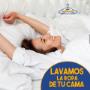 Lavado de ropa de cama.