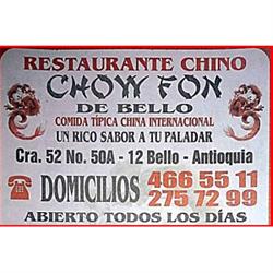Restaurante chino chow fon