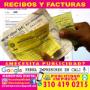recibos y facturas