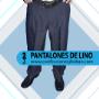 Pantalones de lino para dotación empresarial