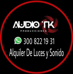 AUDIOTK PRODUCCIONES S.A.S tel 3008221931 alquiler minitk minitecas luces neon sonido barranquilla