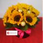 Girasoles y chocolates floristerias en Cali