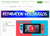 Sitio web de Tecno Tiendas - Servicio Tecnico Videojuegos - Venta de Video Juegos