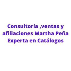 Consultoría, Ventas y Afiliaciones Martha Peña Experta en Catálogos
