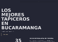 Tapicería Bucaramanga
