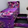 Cama con cajonera