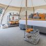 Los detalles en cada uno de nuestros Glamping son para la comodidad y deleite del descanso en medio de la naturaleza.