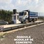 BASCULA CAMIONERA MODULAR DE CONCRETO