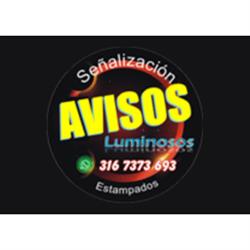AVISOS LUMINOSOS ÁNGEL