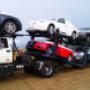 Transporte de vehículos en niñera