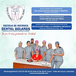ESCUELA DE MECANICA DENTAL BOLANOS