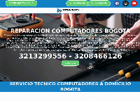 Sitio web de TECHNOLOGY REPARACION  COMPUTADORES BOGOTA