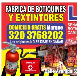 FÁBRICA DE BOTIQUINES Y EXTINTORES LCD