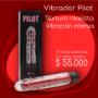 Vibrador vaginal sencillo con pilas vibración de intensidad
