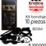 kit de bondaje sado por 10 piezas