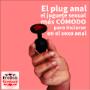 plug anal talla m de silicona