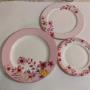 Vajillas completa en porcelana