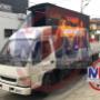 carro pantalla led