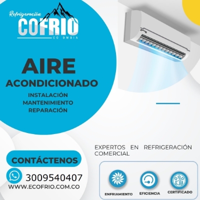 AIRE ACONDICIONADO MEDELLIN COFRIO
